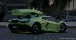 GTA 5 Lamborghini Vehicle Mod: 2023 Lamborghini Revuelto Fivem | Extras | Replace V1.2 (Image #2)