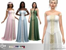 Love Story Gown for Sims 4