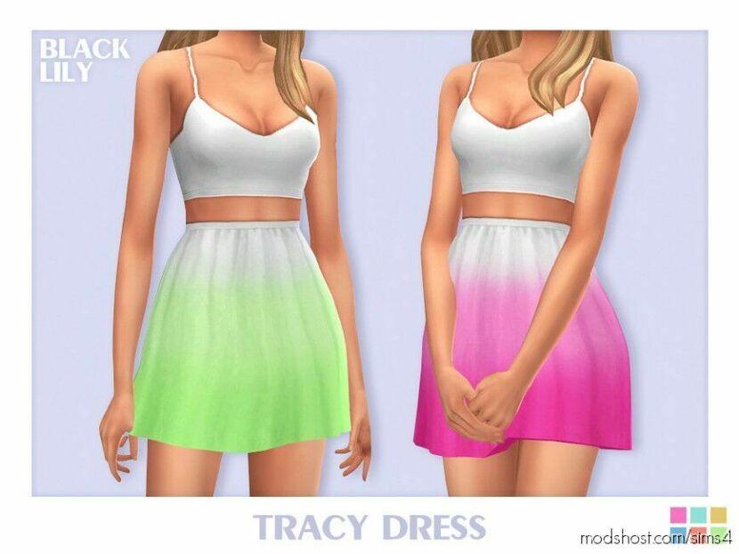 Tracy Dress for Sims 4