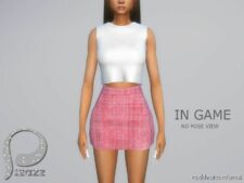 Sims 4 Elder Clothes Mod: Casual Skirt (Image #2)