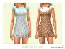 Marlee Dress for Sims 4