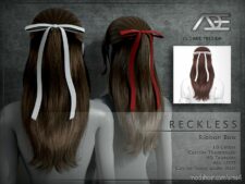 Reckless – Ribbon BOW (HAT) for Sims 4
