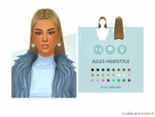 Jules Hairstyle for Sims 4