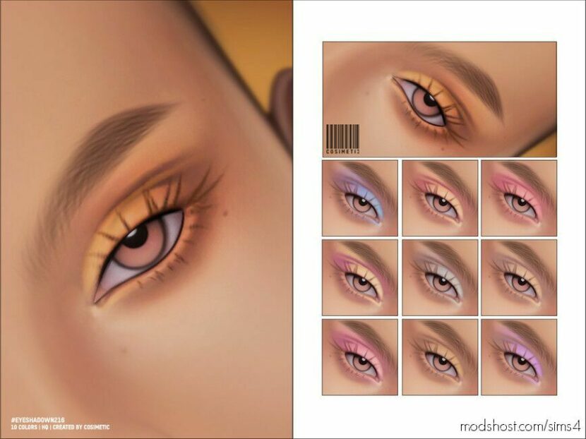 Nude Matte Eyeshadow | N216 for Sims 4