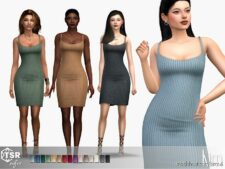 KIM Dress for Sims 4