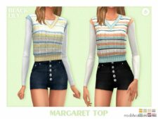 Margaret TOP for Sims 4