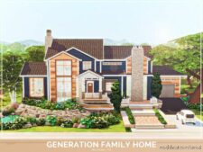 Generations Family Home [NO CC] for Sims 4