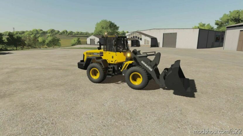 Komatsu Wa250Pz Wheeled Loader for Farming Simulator 22