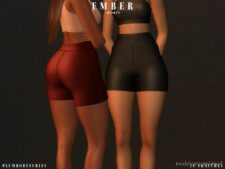 Ember Shorts for Sims 4