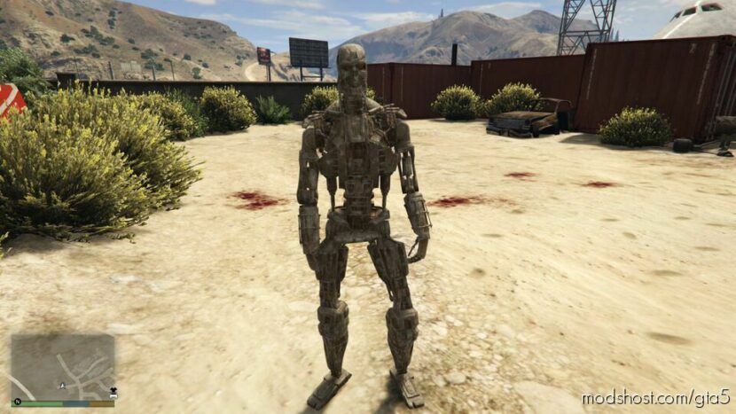 Terminator T-600 Endoskeleton (Add-On PED) for Grand Theft Auto V