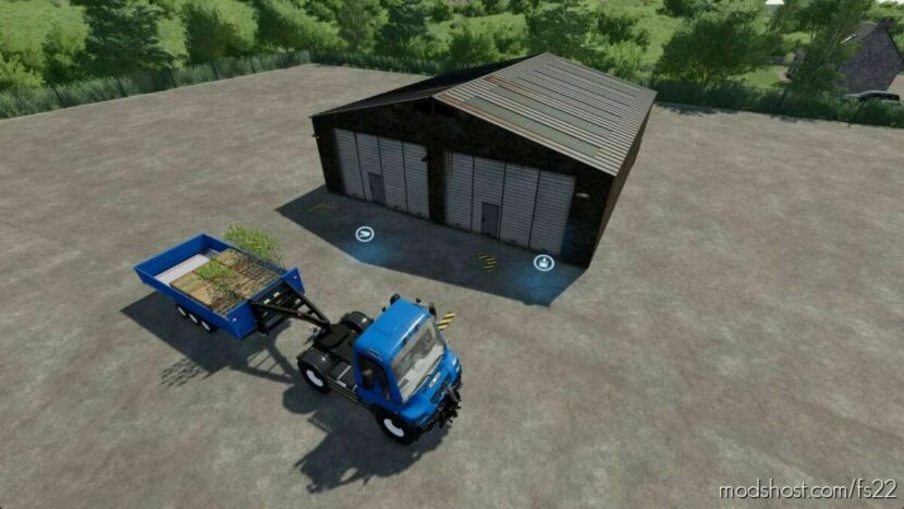 Pallet Storage Warehouse V1.1 for Farming Simulator 22