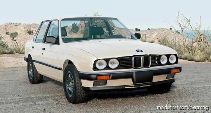 BeamNG BMW Car Mod: 325I Sedan (E30) 1984 (Featured)