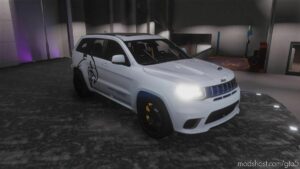 GTA 5 Jeep Vehicle Mod: 2022 Jeep Grand Cherokee Trackhawk (Image #3)