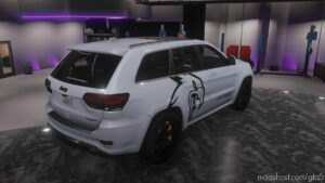 GTA 5 Jeep Vehicle Mod: 2022 Jeep Grand Cherokee Trackhawk (Image #4)