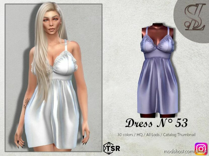 Sl_Dress_53 for Sims 4