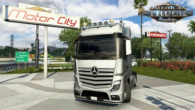 Mercedes NEW Actros 2014 V1.1.0 [1.47] for American Truck Simulator