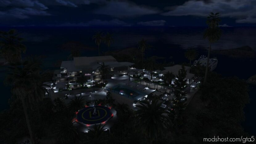 Ocean-Blue Villa (Ymap / Menyoo) for Grand Theft Auto V