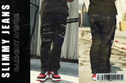 GTA 5 Player Mod: Slimmy Jeans MP Male (Image #2)