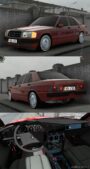 ETS2 Mercedes-Benz Car Mod: W201 190E V3.2 1.47 (Image #3)