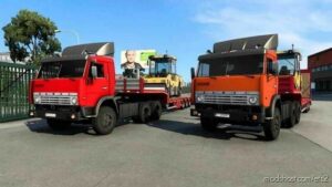 Kamaz 5410 HQ Modified & Trailers [1.47] for Euro Truck Simulator 2