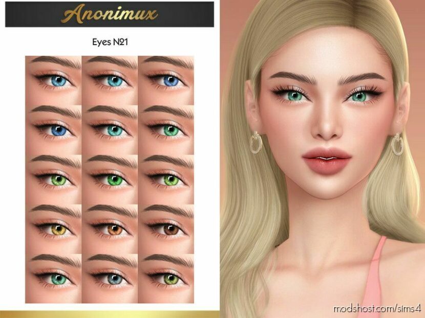 Eyes N21 for Sims 4