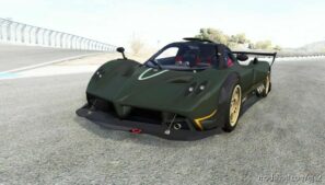 ETS2 Car Mod: Pagani Huayra V2.3 (Image #2)