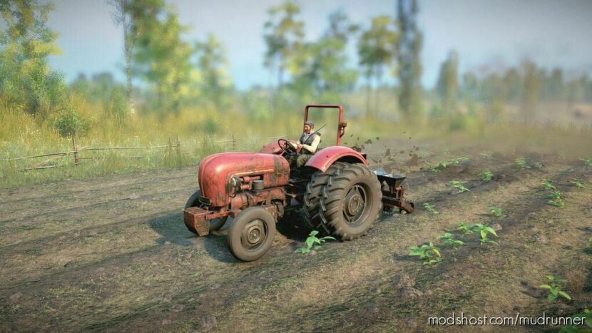 Z2 Vintage Traktor PZ-13 V0.1 for MudRunner