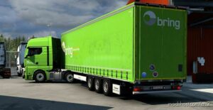 ETS2 MAN Mod: TGX 2020 Bring Combo Skin 1.47 (Image #3)