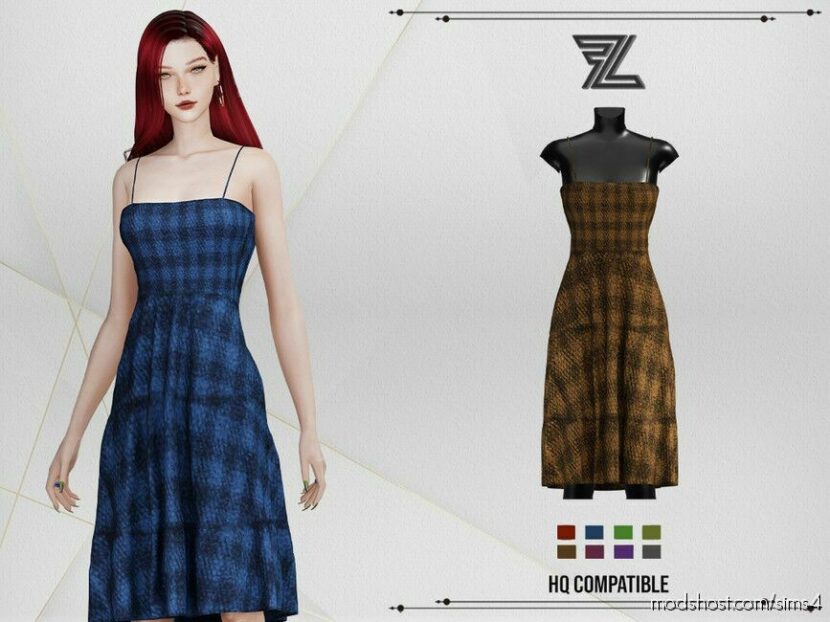 Tina Dress for Sims 4