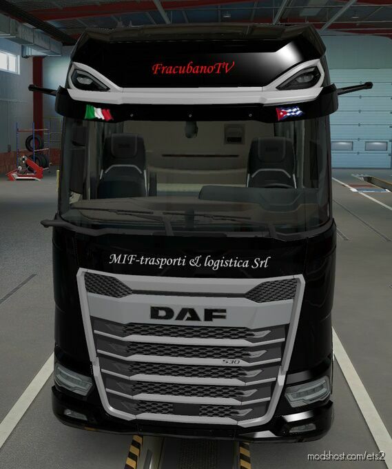 skin DAF fracubano [1.47] for Euro Truck Simulator 2