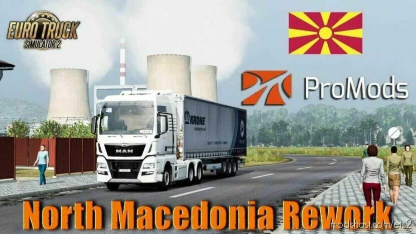 North Macedonia Rework V1.5.1 [1.47] for Euro Truck Simulator 2