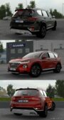ETS2 Hyundai Car Mod: Santa FE TM V2.1 1.47 (Image #2)