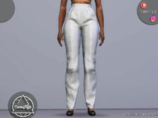 Sims 4 Teen Clothes Mod: SET 289 – Vacay Ready Pants (Image #2)