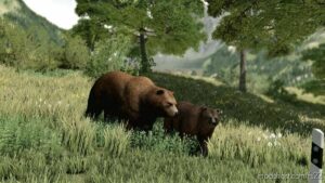 Decorative Placeable Grizzly Bears Pack for Farming Simulator 22