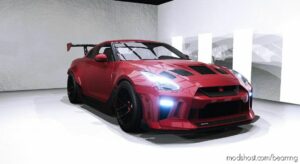 BeamNG Nissan Car Mod: GTR R35 Pack 0.28 (Image #3)