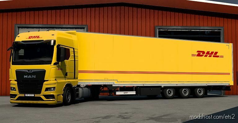 MAN TGX 2020 DHL Combo Skin for Euro Truck Simulator 2