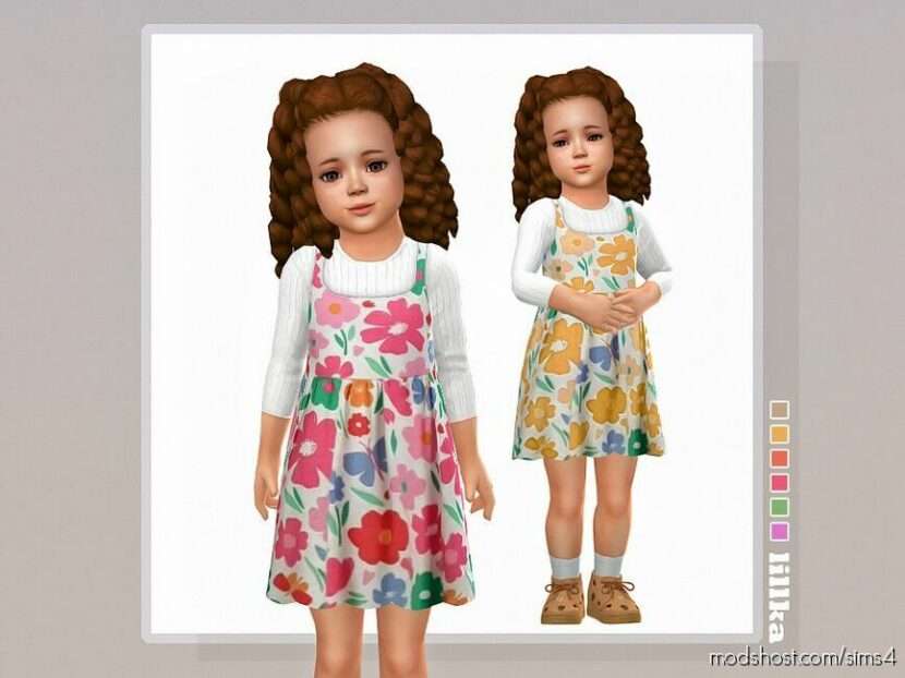 Zuzanna Dress for Sims 4