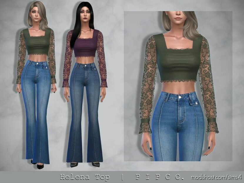 Helena TOP. for Sims 4