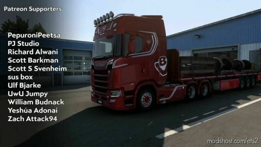 Scania V8 Philip Judge Open Pipe Sound V3.0 [1.47] for Euro Truck Simulator 2