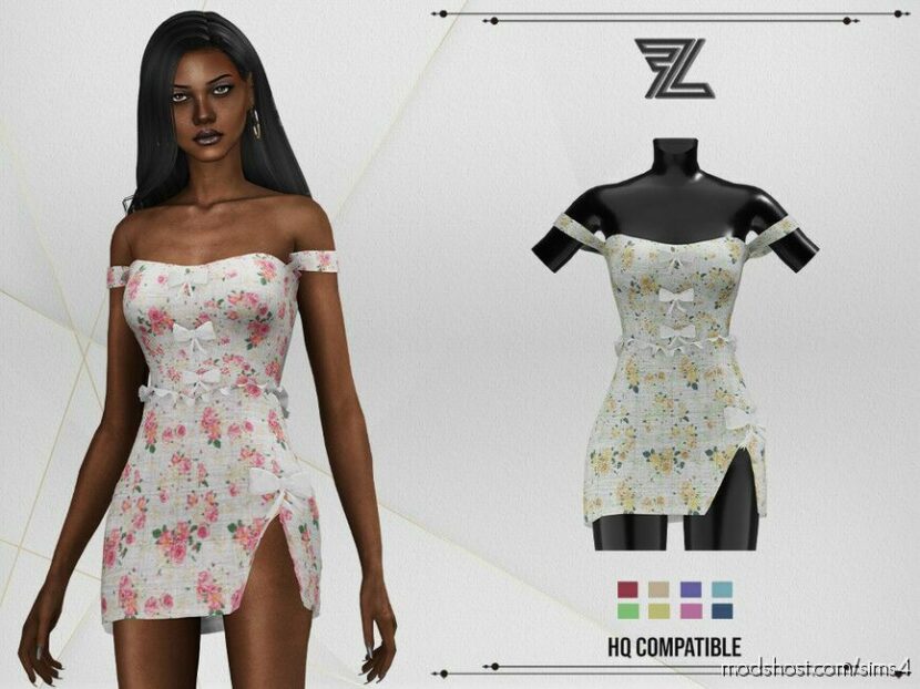 Ninah Dress for Sims 4