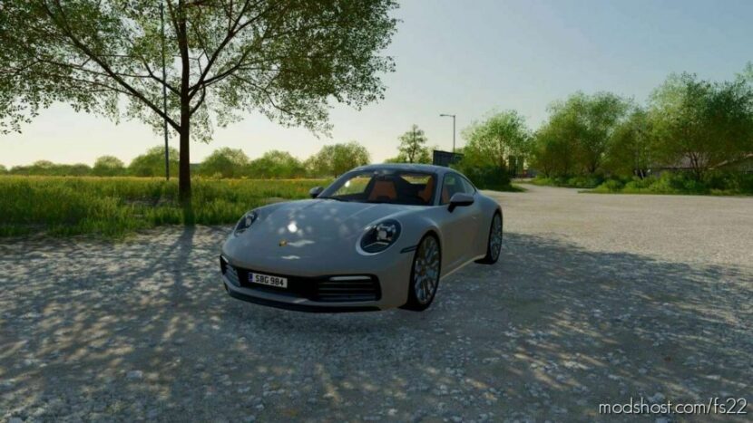 Porsche Carrera 4S for Farming Simulator 22