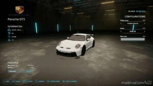 FS22 Porsche Mod: Carrera GT3 (Image #2)