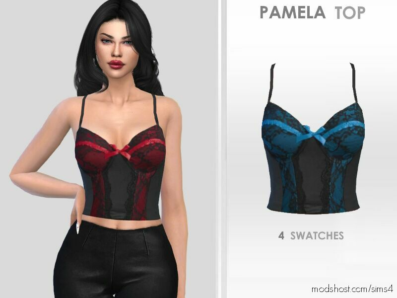 Pamela TOP for Sims 4
