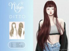 Ditto Hair – NEW Mesh for Sims 4
