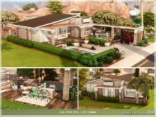 Sims 4 House Mod: One-Story Idyll NO CC (Image #2)