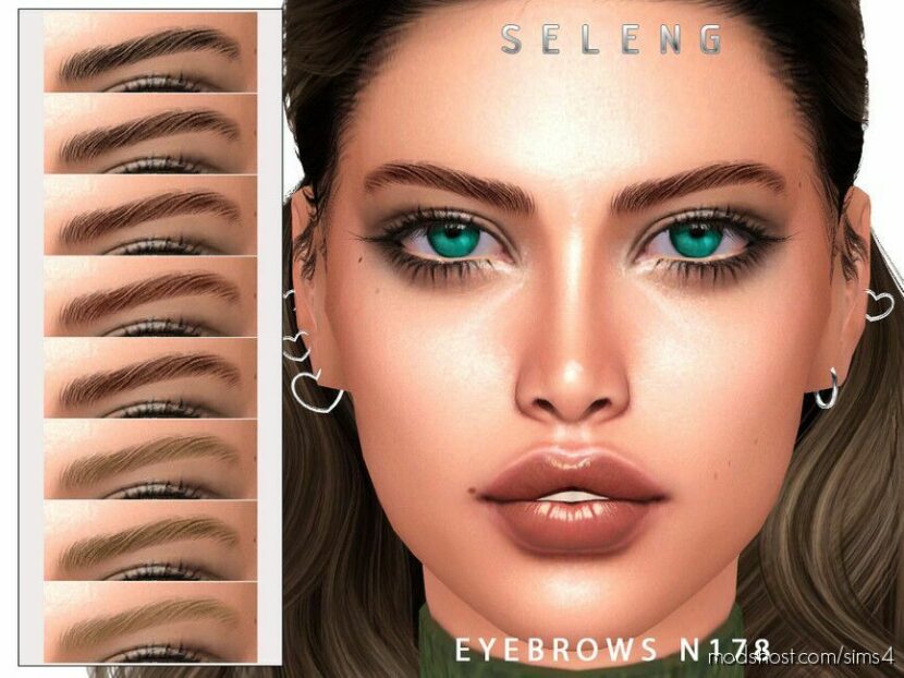Eyebrows N178 for Sims 4