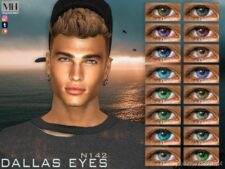 Dallas Eyes N142 for Sims 4