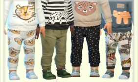 Pants Rrrr Infant for Sims 4