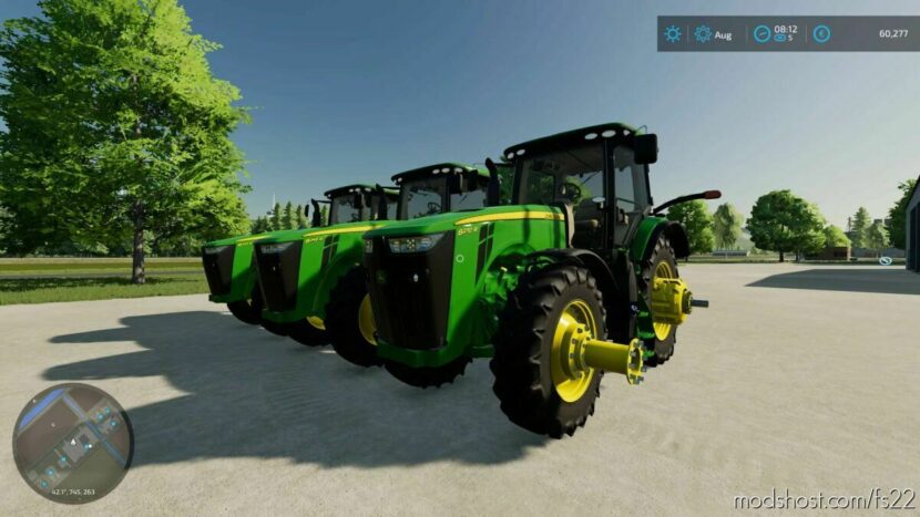 John Deere 8R 2018 for Farming Simulator 22