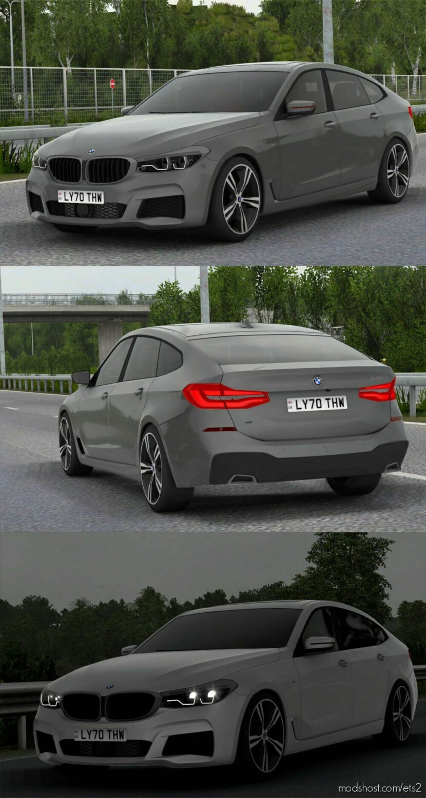 BMW 6-Series GT G32 V1.2 [1.47] for Euro Truck Simulator 2